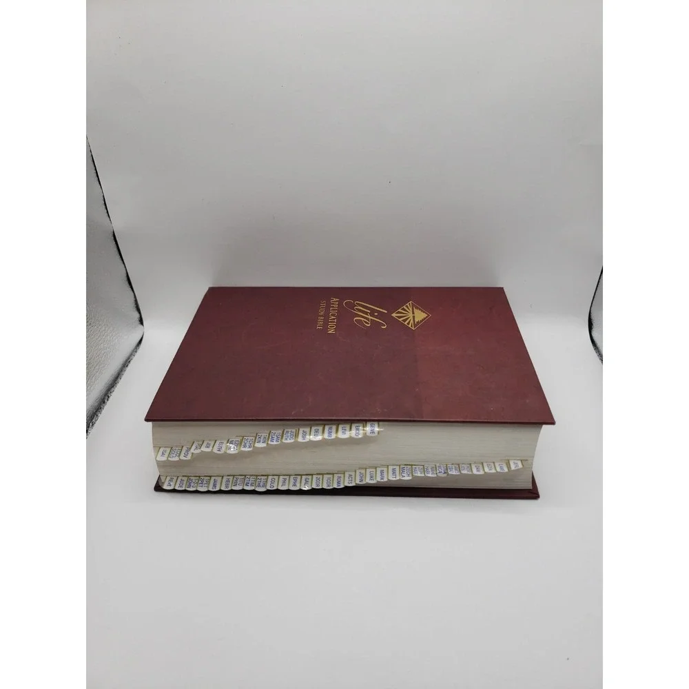 Life Application Study Bible New International Version‎ Burgundy Hardcover